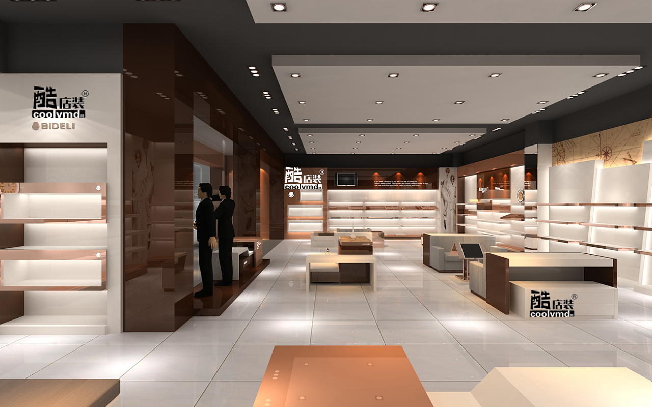 男鞋专卖店装修设计风格与智慧店铺理念的融合——以智慧店铺29061为例